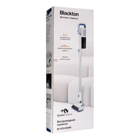 Blackton BT VCA1604B vacuum cleaner, vertical, 120/40 watts, 0.5 l, white-blue-5