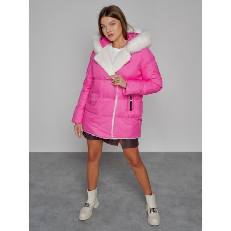 Winter jacket, size 42, pink color-10