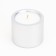 Candle "Cylinder" in a candlestick of gypsum is small, 5x3.5cm, silver