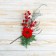 Decor "Winter Magic" needles flower berry 23 cm
