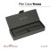 Switching handle, 1.0 mm, BrunovisConti verona, blue rod, metal case Soft Touch Black, in an eco -leather case