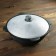 Kazan cast -iron, 3.5 l, flat bottom, aluminum cover