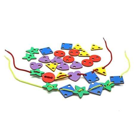 Lacing "Geometric figures"-2