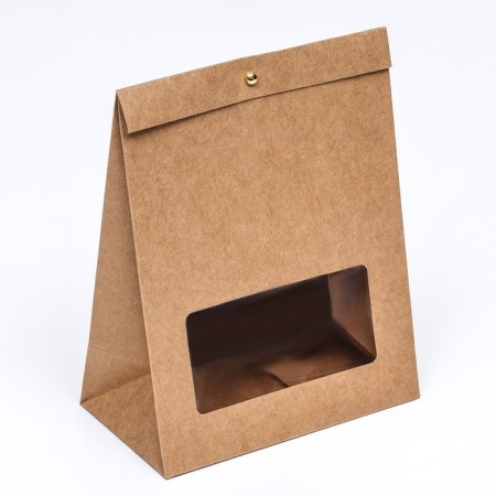 Box-pack, craft with a window, 23 x 18 x 10 cm-2