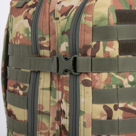 Tactical backpack, TAIF, 30 l, lightning department, external pocket, camouflage color/beige-8