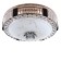 Causteen with FDD 1413/1 LED 80W 3000-6000K Black 50x50x15 cm BayerLux