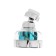 Zein aerator, stream adjustment, fan, plastic, stainless steel mesh, transparent/chrome