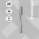 Set of pencil mechanical Erichkrause "Vivo", NV, Grifel D = 0.5 mm, 20 sections, in a package, mix