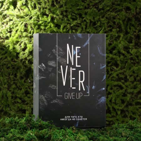 Gift set of Never Give Up: Thermos 500 ml, mug 2 pcs-3