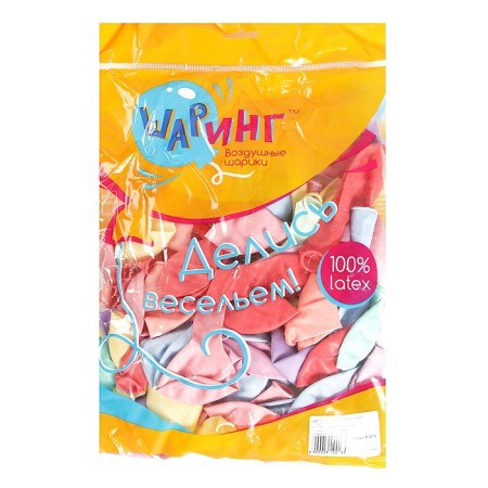 Shar Latex 10 ", Makaruns, set of 100 pcs., Mix-2
