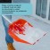Polycarbonate shovels, 430 × 420 mm, without a plank, with a calf under the stalk, mix