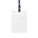 Baiga vertical, external 109x73 mm, internal 87x66 mm, on a blue lace 40cm