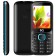 Cell phone BQ M-2440 STEP L+, 2.4 ", 2 SIM, 32MB, Microsd, 800 mAh, black/blue