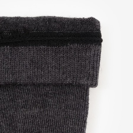 Pantyhose children, dark gray melange color, height 86-92 cm-5