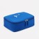 Road cosmetic bag on lightning, blue color