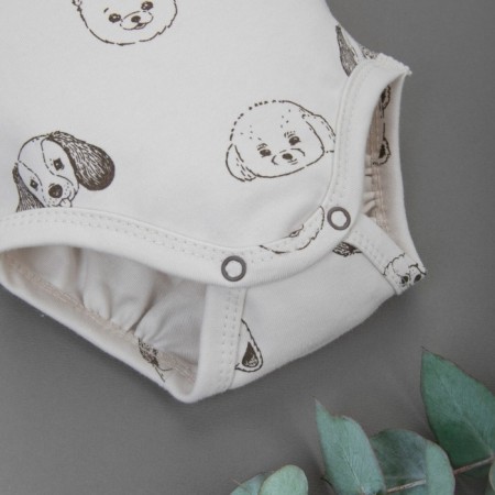 Body-Slider Children's Kinderlitto "Soft Cotton" with a long sleeve, height 56-62 cm, 3 pcs-7