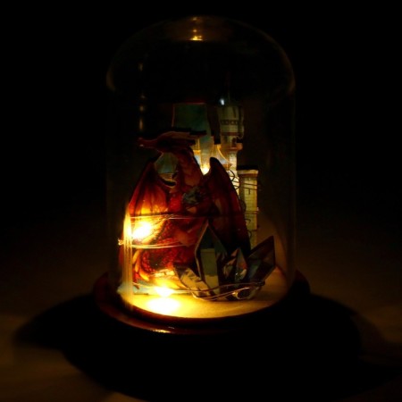 New Year's lamp "Dragon"-2