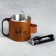 Tourist mug with a flashlight "Best Fisherman", 170 ml