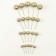 Set for decorating "beads", color gold