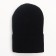 Knitted hat for a boy, black color, size 47-50 (1.5-3 years)