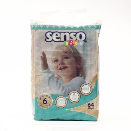 Distributes for children "Senso Baby" 6, (15-30 kg), 64 pcs