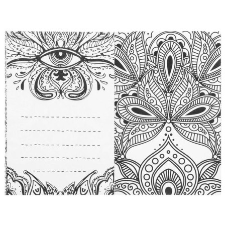 Coloring - anti -stress, album "Eastern Patterns" A6-6