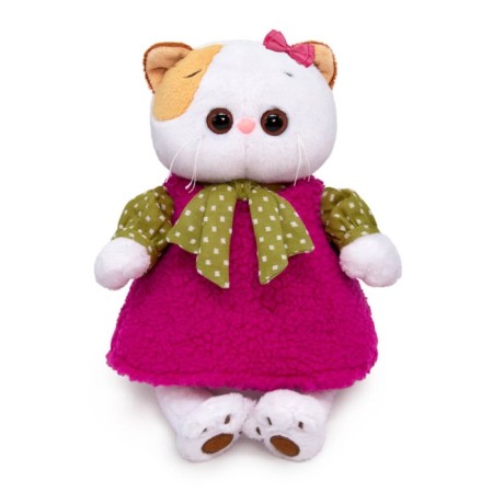 Soft toy "Lee in the fur sundress", 24 cm