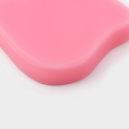 Mold Dolyana "Squirrels and nuts", silicone, 10 × 7 × 1.5 cm, pink color-3