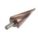 Drill step tundra pro, hss-CO, spiral profile, trihedral shank, 4-32 mm