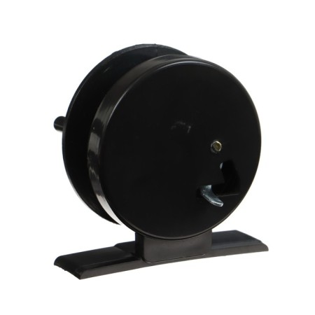 Inertial plastic coil, diameter 4.5 cm, black color, 501-6