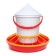 Bunker feeder for poultry at 12 kg, plastic