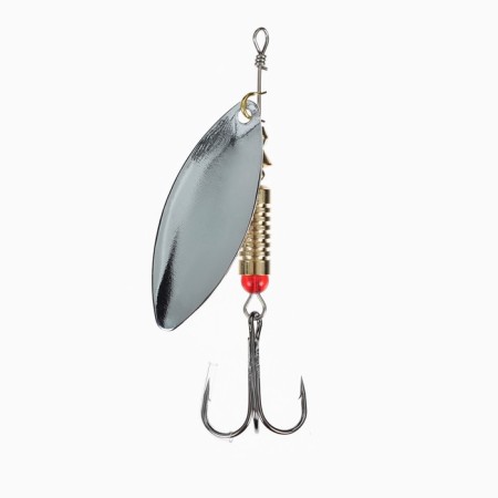 Spinning spinning namazu alleria, 11 g, silver color
