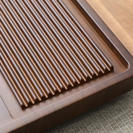 Tray for the tea ceremony, shepherd, 60 x 32 x 3.5 cm, bamboo-4