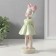 Polystone souvenir "Baby with a large bow on the head" 6.8x7.8x22 cm
