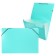 Folder Carder Calligrata watercolor 13 department. A4 plastic 0.7mm mint, black resident