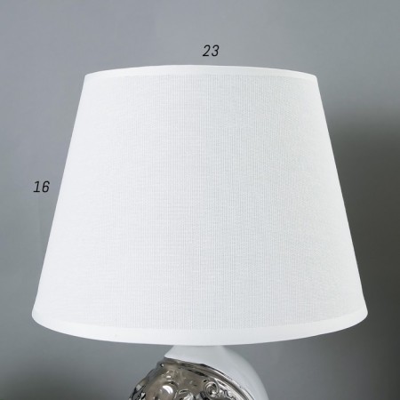Board lamp 16516/1 E14 40W Belo-chromium 22x22x35 cm Risalux-5