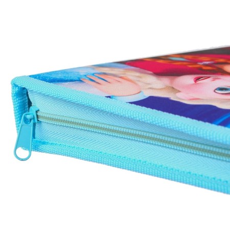 A4 labor folder with a pencil case, on lightning, textiles, cold heart-1