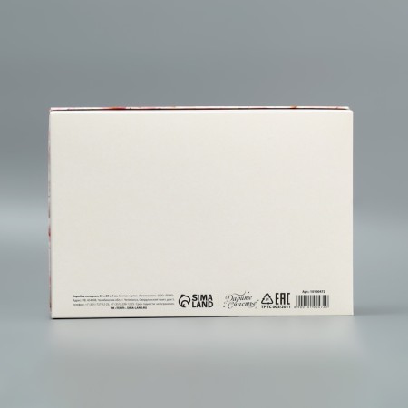 Gift folding box, packaging, Present, 30 x 20 x 9 cm-4