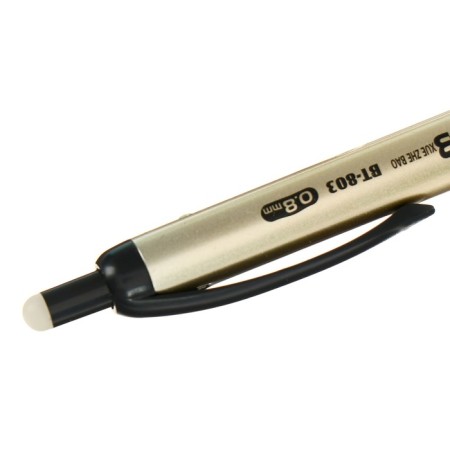 Ballic handle with erased ink, line 0.8 mm, blue rod with a rubber holder, Mix case-2