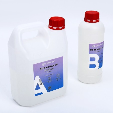Epoxy resin for artpoxy dense, 3 kg-2