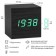 Clock - an alarm clock electronic "digit" with a thermometer, wooden, 6.5 cm, aaa, USB