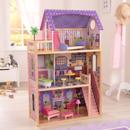 House puppet wooden Kidkraft "Kyla", three -story, with furniture-3