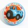 Soft ball, blue tractor, diameter 6.3 cm, mix