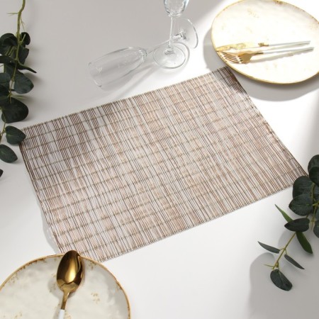 Napkin on the table of the share, color gold, 45*30cm-1