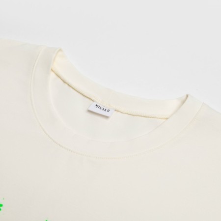Women's T-shirt Minaku "Paradise" Color Ecrew, rr 48-5