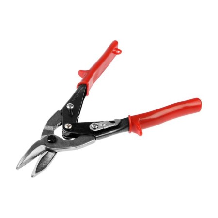 Scissors for metal scrap, plastic handles, left cut, 250 mm