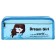 School Penal on the zipper Calligrata "Anime", 2 departments, blue