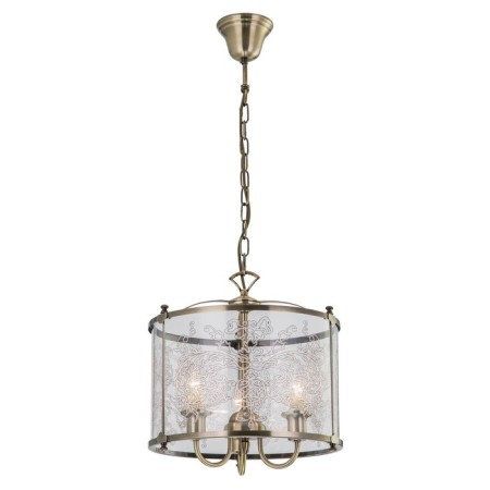 Versaille lamp, 3x60W E14, bronze 37x37x50 cm