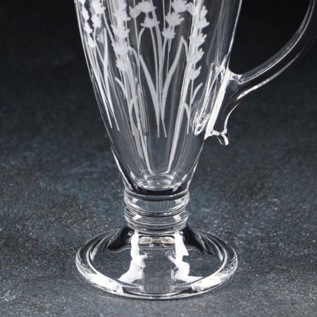 Lavender mug, glass, 250 ml-2