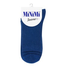 Women's socks mini inverno, size 35-38, color BLU